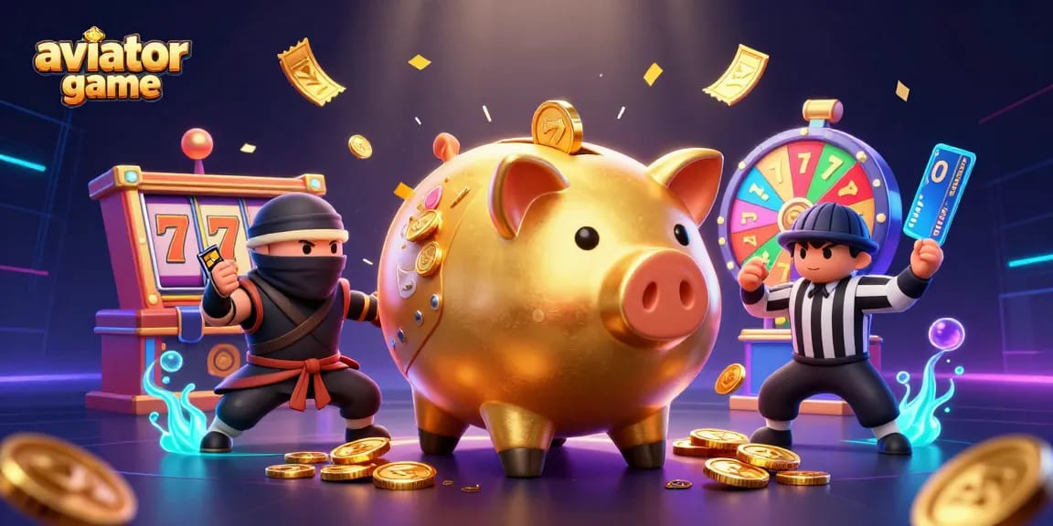 Experience thrilling moments of the aviator game with exciting characters and casino elements.
