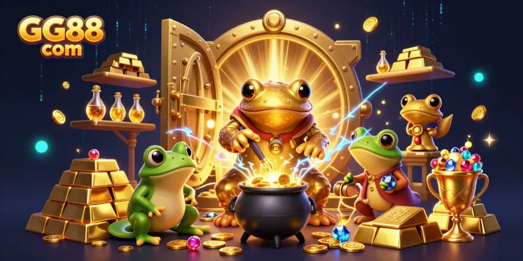 Spin and win with GG88 com as players discover golden treasures in a magical casino realm.