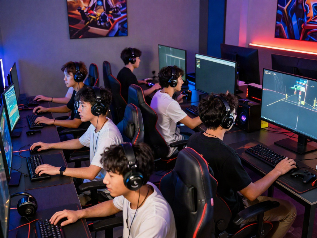 Exciting online gaming experience at Bro138 with diverse players enjoying interactive gaming.