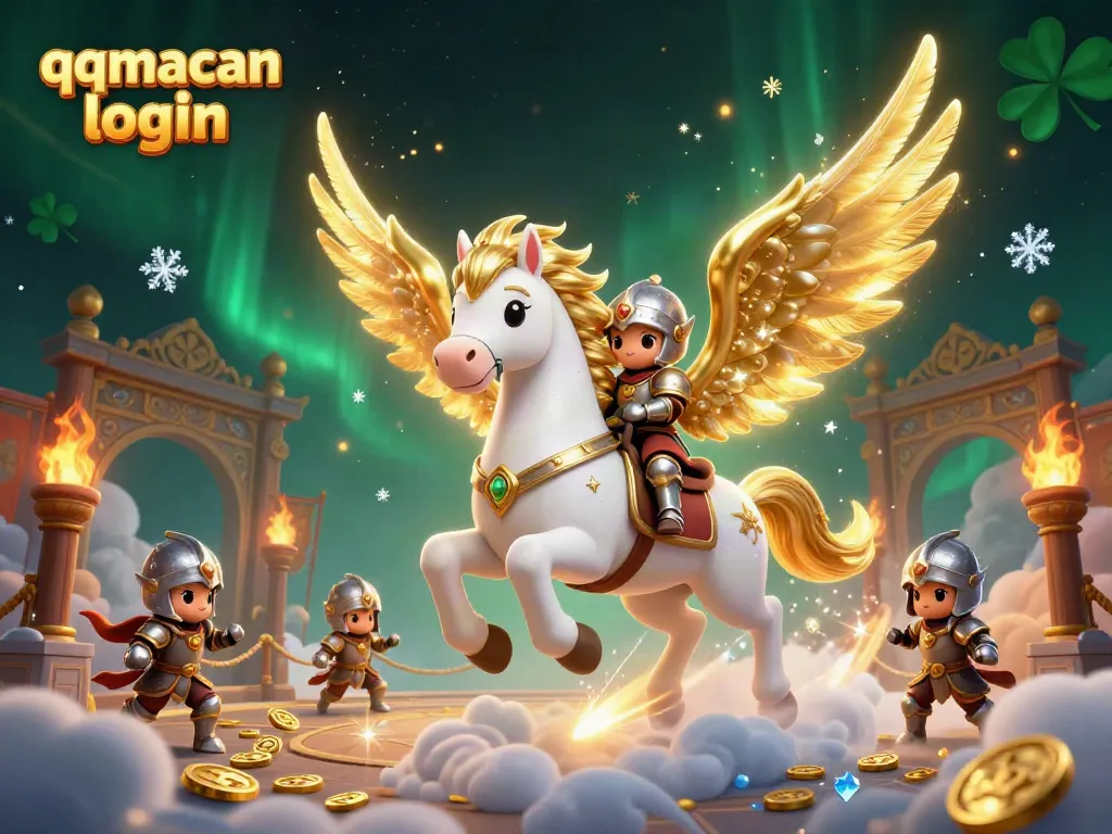 Engage in exciting gambling adventures with qqmacan login surrounded by fantasy elements.