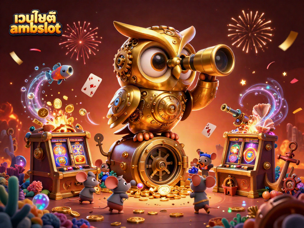 เล่นเกมสล็อตที่ เว็บไซต์ ambslot พร้อมกับการค้นพบชัยชนะที่ยิ่งใหญ่