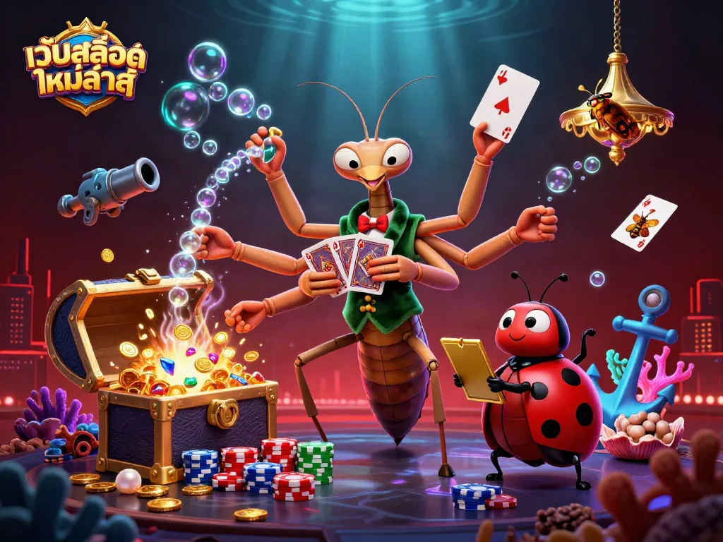 เว็บสล็อตใหม่ล่าสุด พบกับเกมสล็อตออนไลน์ที่น่าสนใจและเต็มไปด้วยความสนุกสนาน
