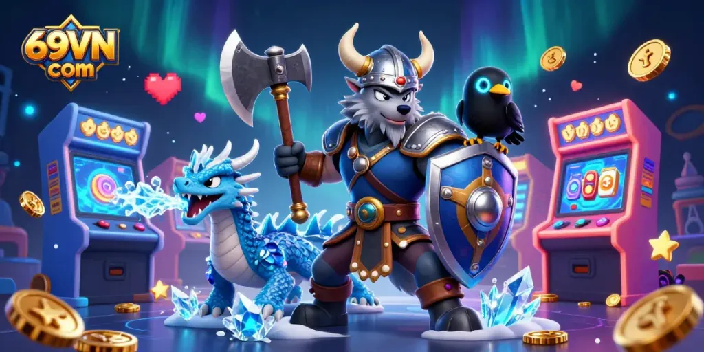 Experience thrilling gaming at 69VN com with fierce characters and dynamic casino elements.