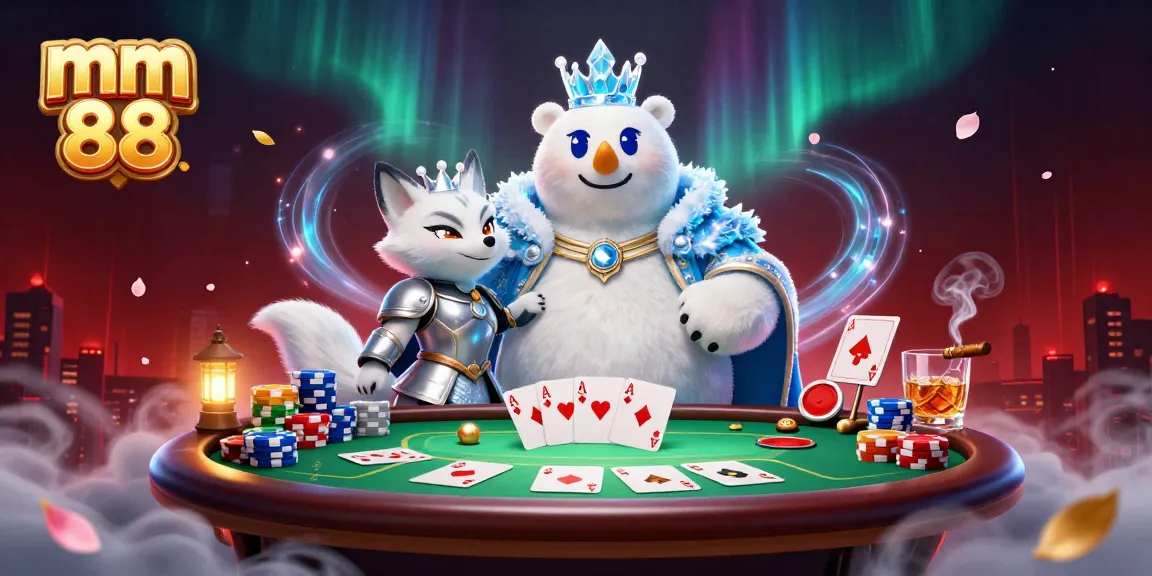 Experience engaging gameplay at mm 88 with vibrant poker scenes and rich casino elements.