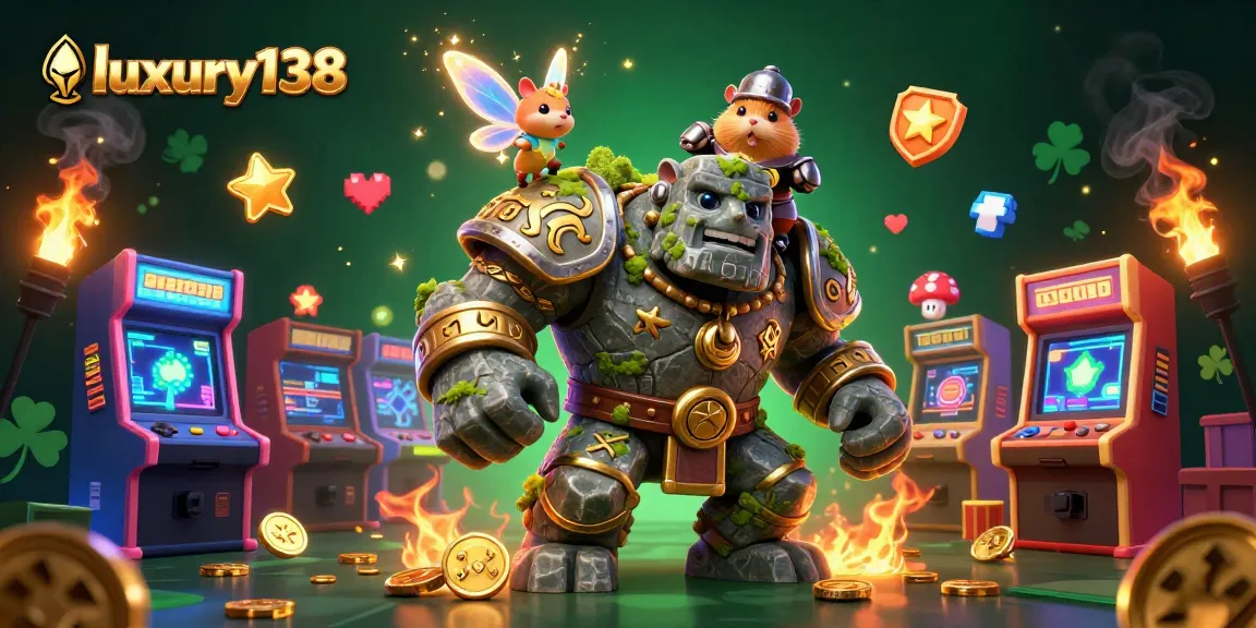 luxury138 menarik pemain dengan mesin slot dan elemen kasino yang berwarna-warni