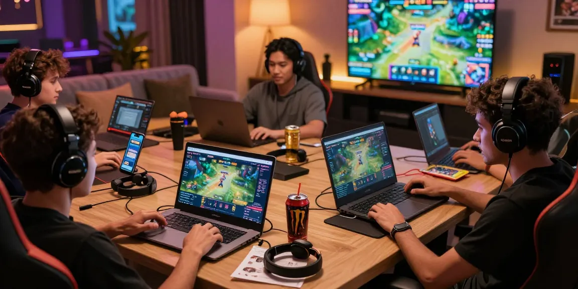 Pengalaman bermain vegas168 dalam suasana lounge gaming modern yang ceria.