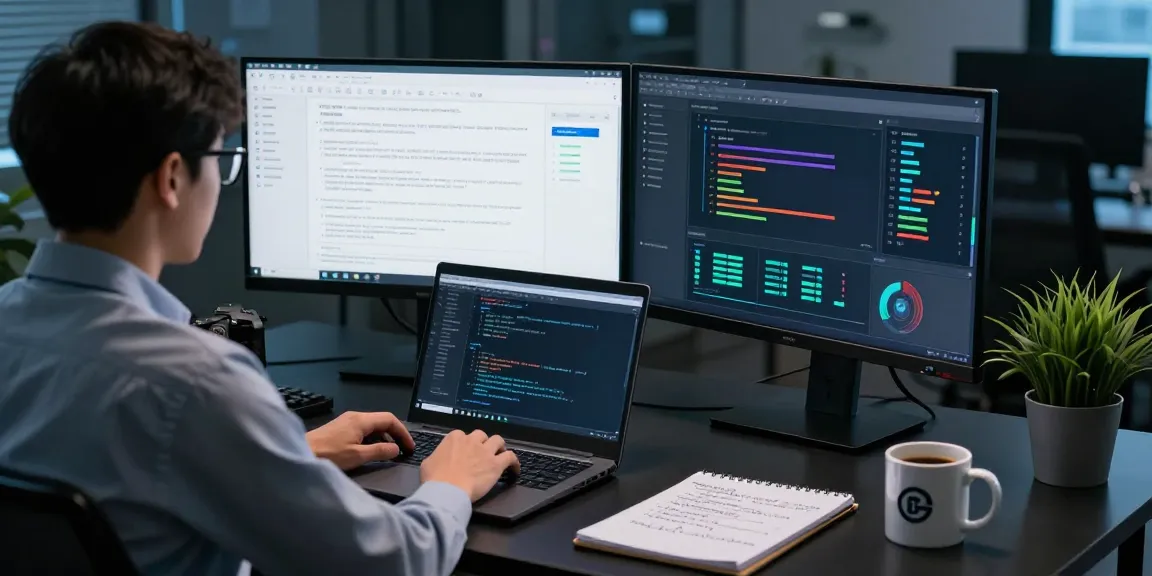Advanced document fraud detection tools in use at a modern workspace.